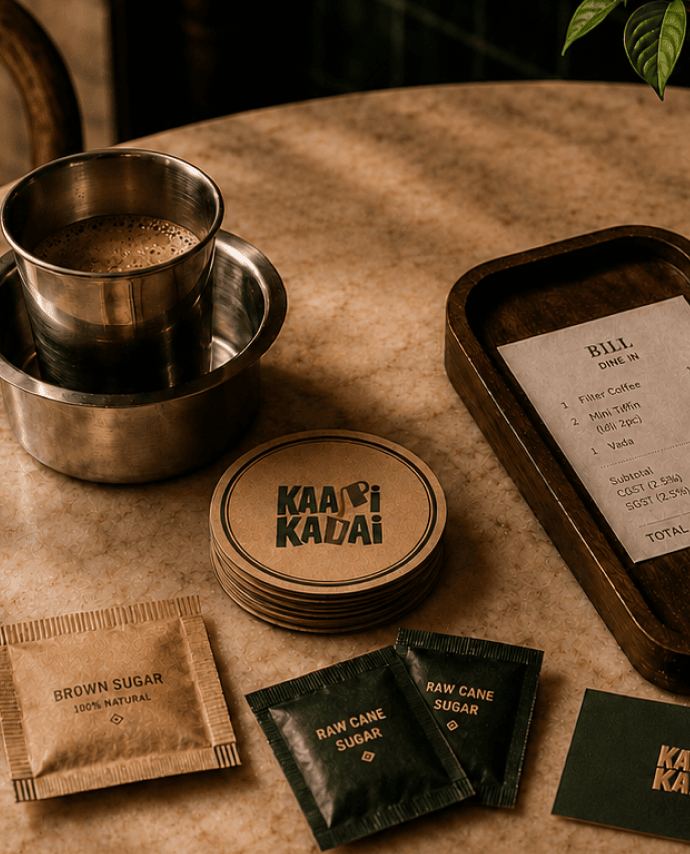 Kaapi Kadai coaster