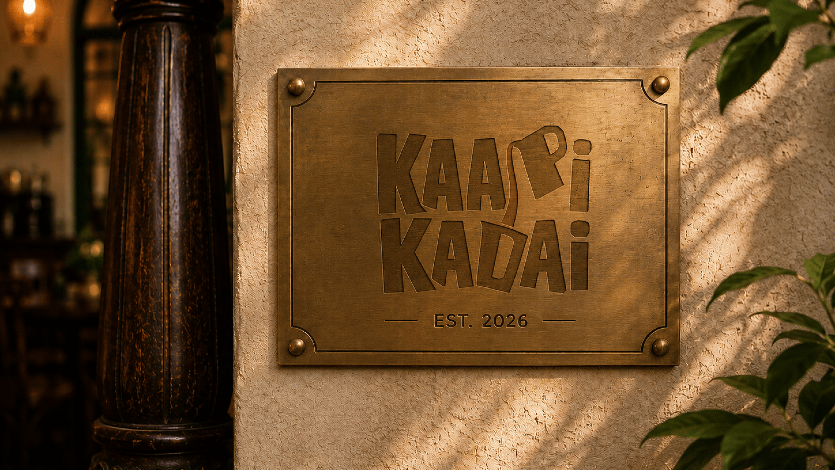 Kaapi Kadai signage