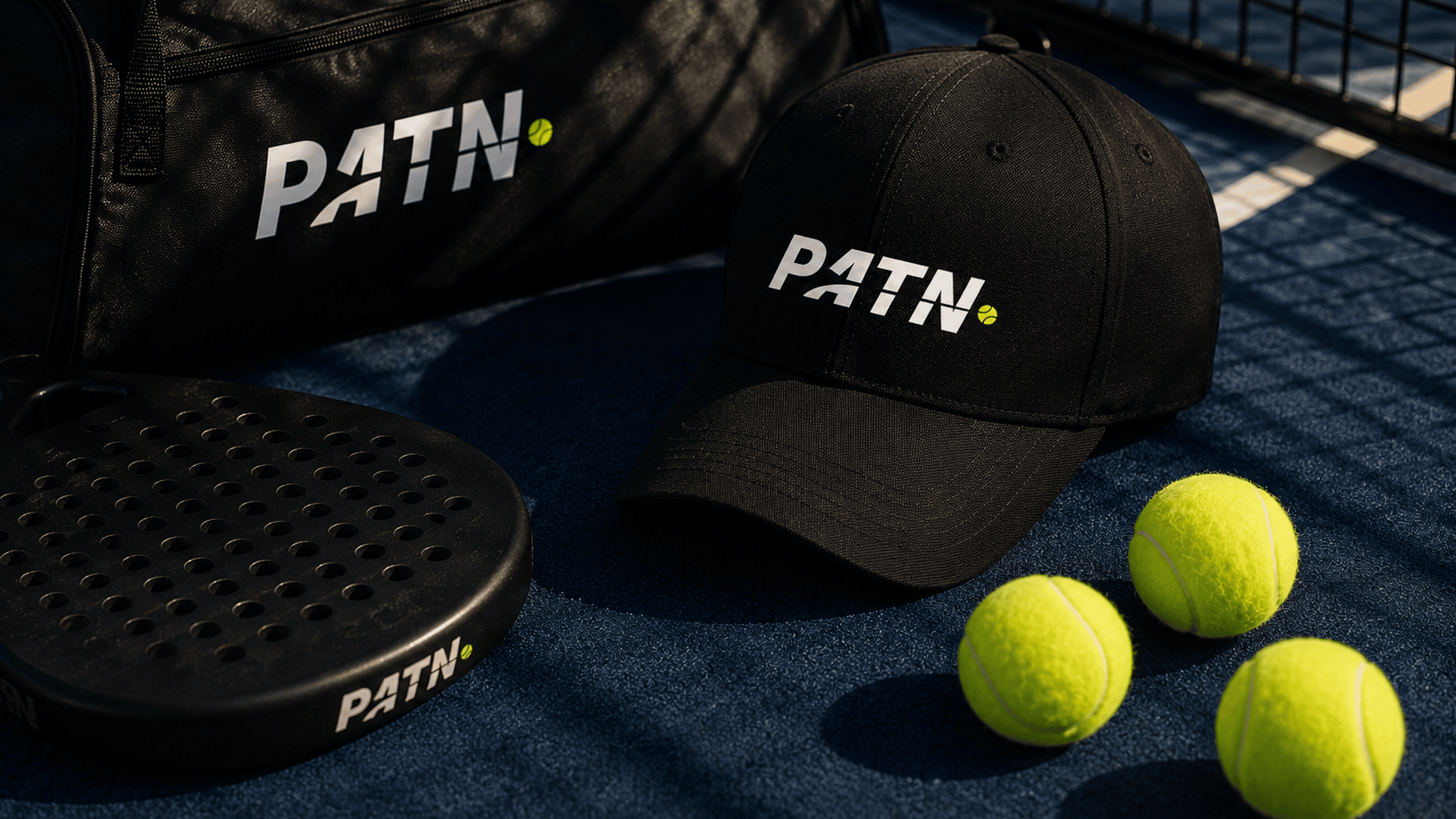 PATN padel ball closeup