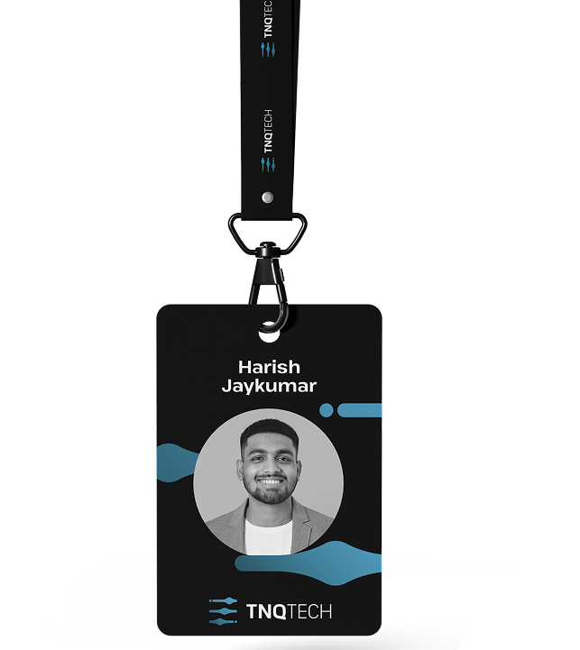 TNQ Tech ID card design