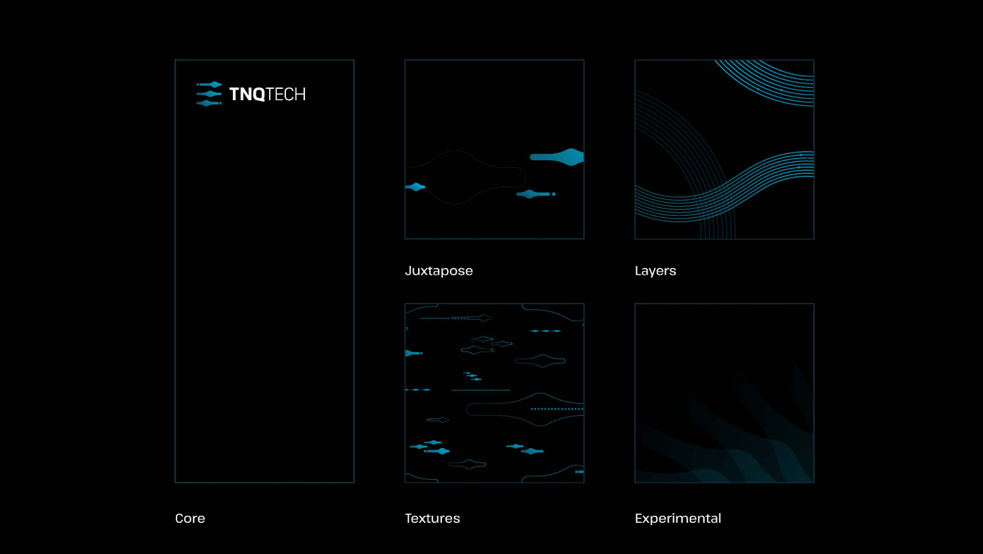 TNQ Tech brand textures