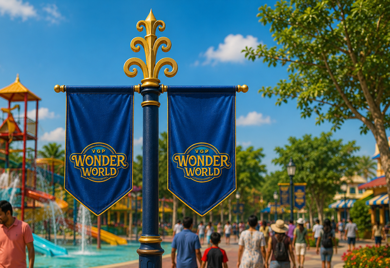 VGP Wonder World flags